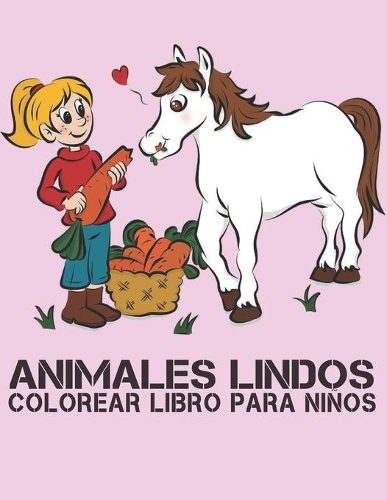 Animales Lindos Para Colorear Libro Para Niños