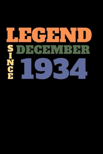 Legend since December 1934