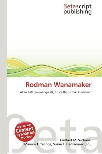 Rodman Wanamaker