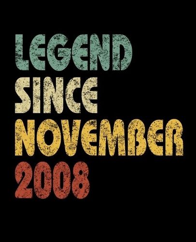Legend Since November 2008