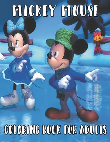 Mickey Mouse Coloring Book For Adults