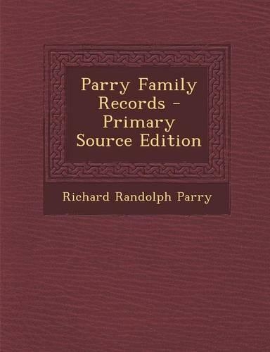 Parry Family Records