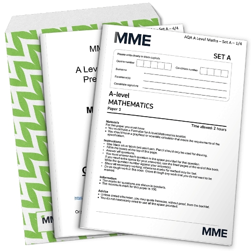 A Level Maths Predicted Papers 2023 - AQA - 1 Pack