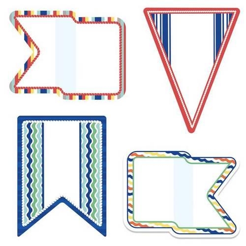 S.S. Discover Flags Cut-Outs