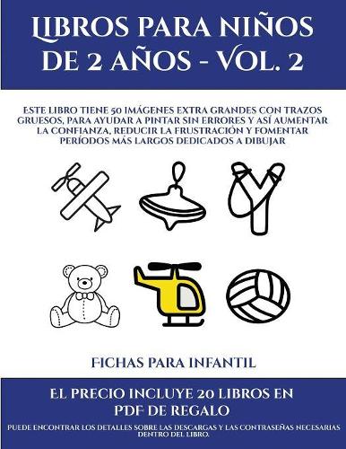 Fichas para infantil (Libros para niños de 2 años - Vol. 2)
