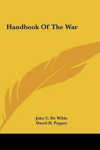 Handbook Of The War