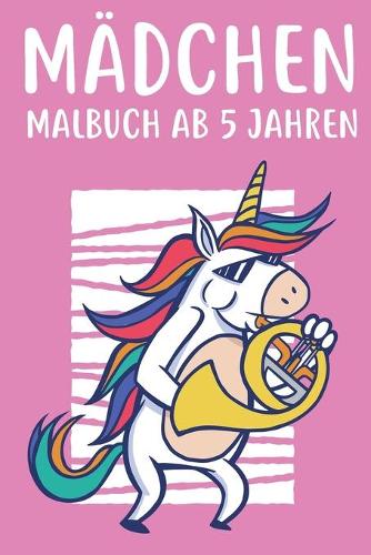 Mädchen Malbuch ab 5 Jahren
