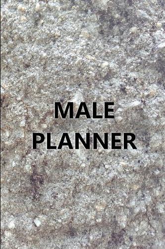 2019 Weekly Planner for Men Male Planner Engraved Carved Stone Style 134 Pages