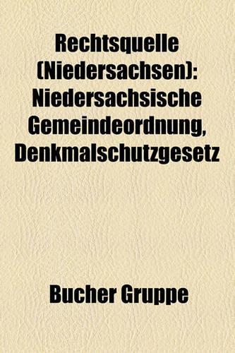 Rechtsquelle (Niedersachsen)