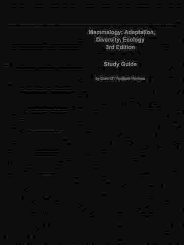 Mammalogy, Adaptation, Diversity, Ecology