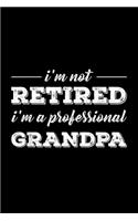 I'm Not Retired A Professional Grandpa