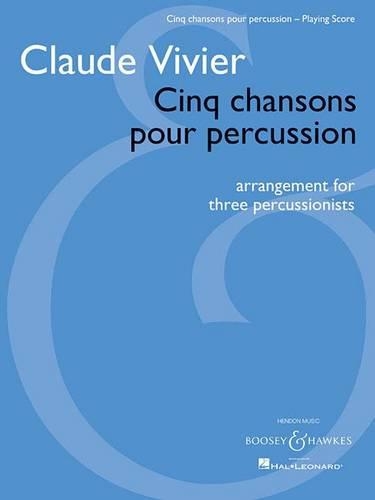 Cinq chansons pour percussion
