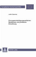 Einzugsermaechtigungsverfahren: Bankpraxis Und Juristische Einordnung