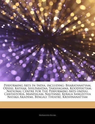 Articles on Performing Arts in India, Including