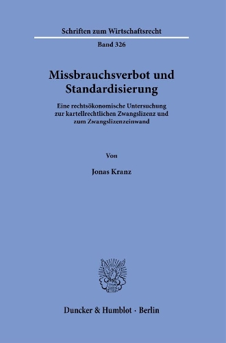 Missbrauchsverbot Und Standardisierung