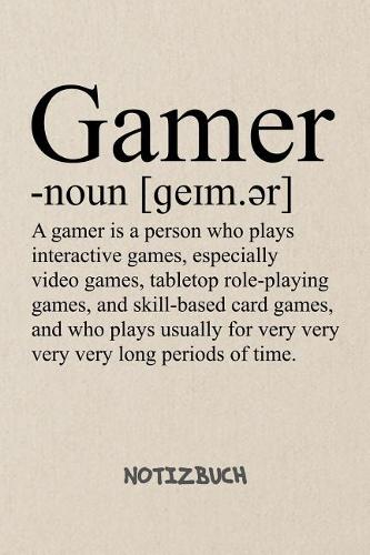 Gamer NOTIZBUCH