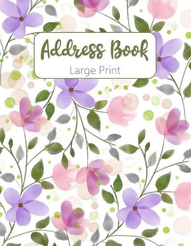 Address Book Large Print
