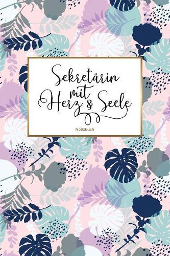 Sekretärin mit Herz & Seele Notizbuch