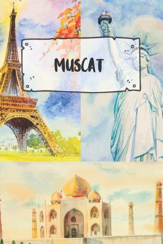 Muscat: Ruled Travel Diary Notebook or Journey Journal - Lined Trip Pocketbook for Men and Women with Lines