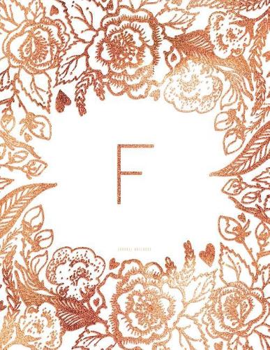 F Journal Notebook