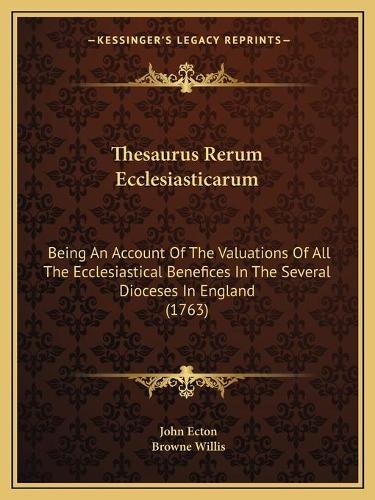 Thesaurus Rerum Ecclesiasticarum