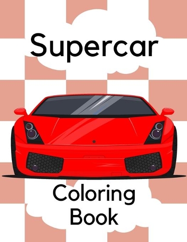 Supercar Coloring Book