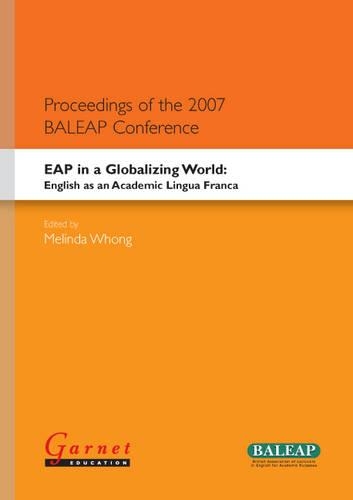 EAP in a Globalising World - English as an Academic Lingua Franca