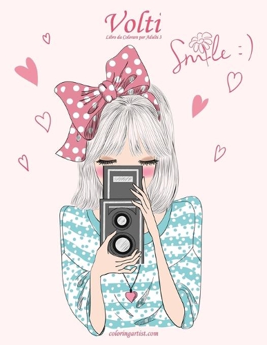 Volti Libro da Colorare per Adulti 3