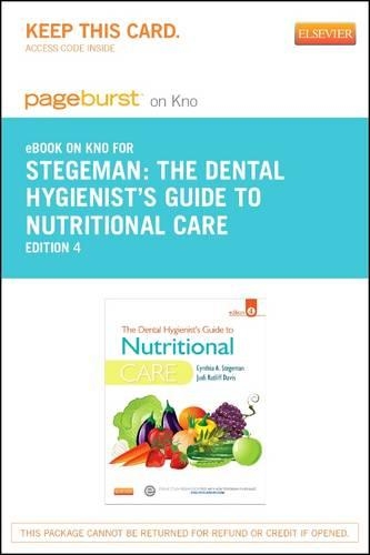 The Dental Hygienist's Guide to Nutritional Care - Elsevier eBook on Intel Education Study (Retail Access Card)