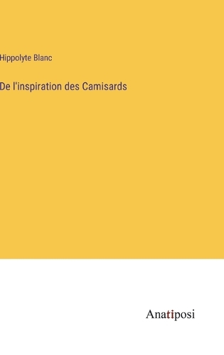 De l'inspiration des Camisards