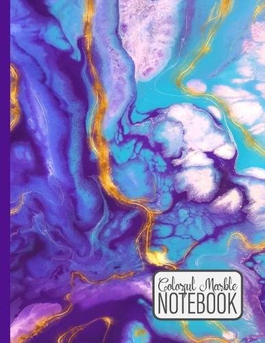 Colorful Marble Notebook
