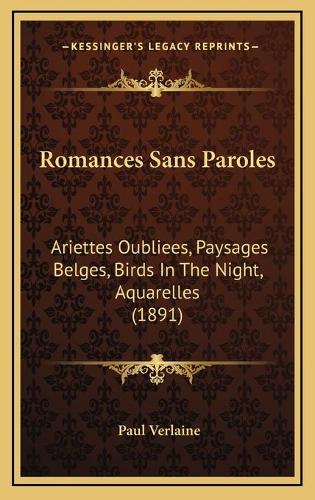 Romances Sans Paroles