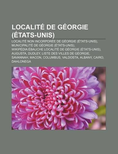 Localite de Georgie (Etats-Unis)