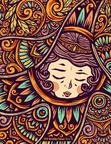 2019 Monthly Planner 8.5 x 11