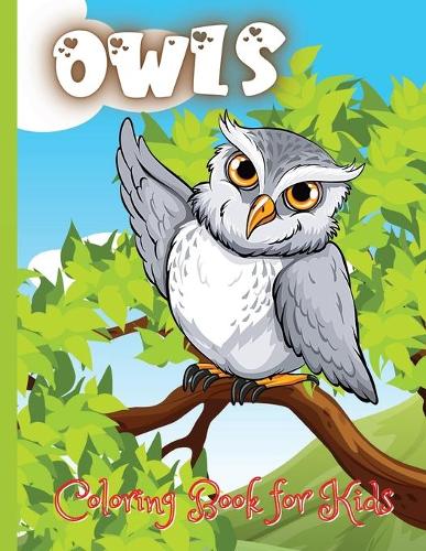 Owls Coloring Book for Kids