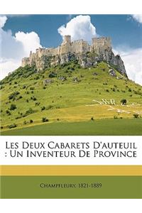 Les deux cabarets d'auteuil