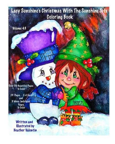 Lacy Sunshine's Christmas With The Sunshine Tots Coloring Book