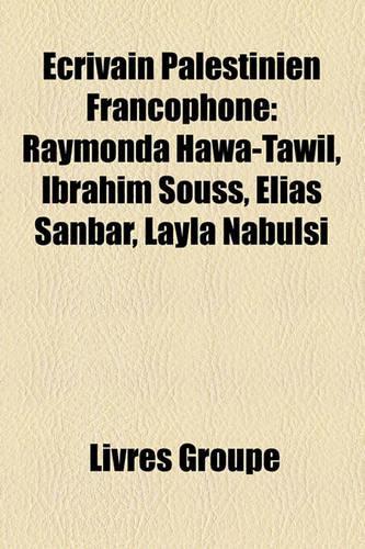 Ecrivain Palestinien Francophone