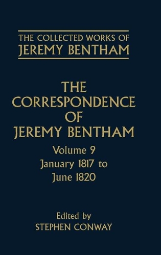 The Collected Works of Jeremy Bentham: Correspondence: Volume 9