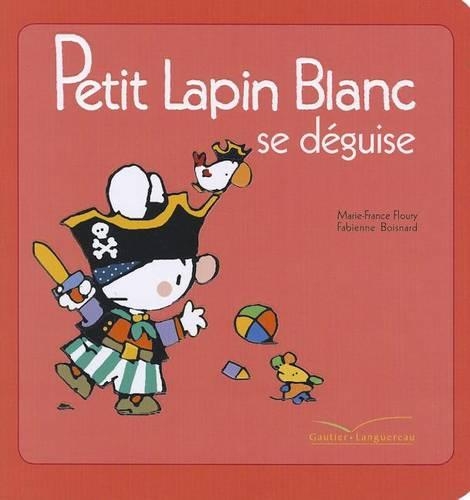 Petit Lapin Blanc Se Déguise