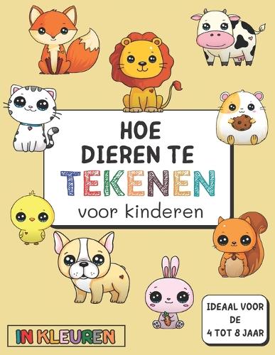 hoe dieren te tekenen voor kinderen - 4 tot 8 jaar