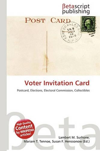 Voter Invitation Card