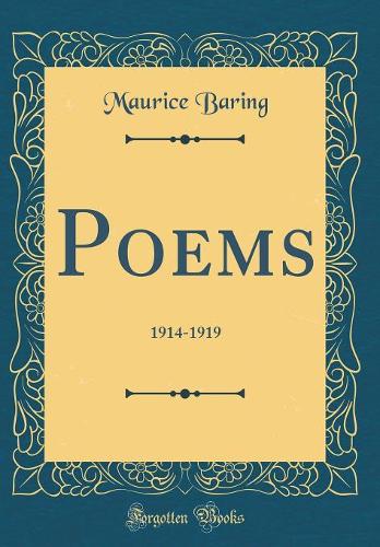 Poems: 1914-1919 (Classic Reprint)