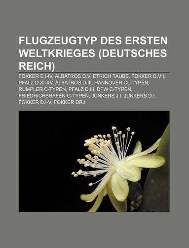 Flugzeugtyp Des Ersten Weltkrieges (Deutsches Reich)