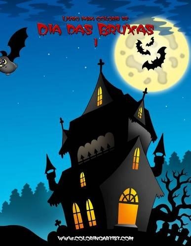 Livro para Colorir de Dia das Bruxas 1