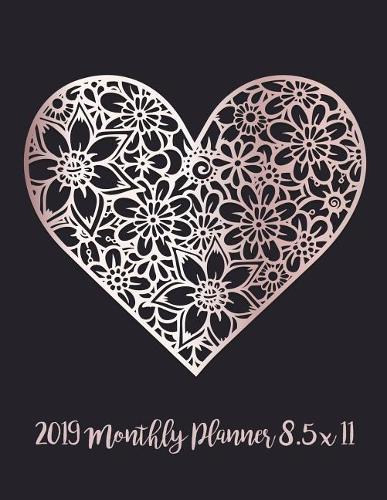 2019 Monthly Planner 8.5 x 11