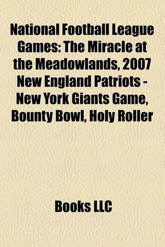 National Football League Games