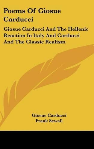 Poems Of Giosue Carducci