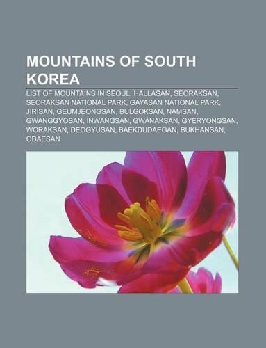 Mountains of South Korea
