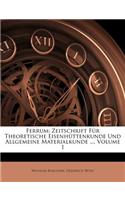 Metallurgief Zeitschrift Fur Die Gesamte Metallurgische Technik